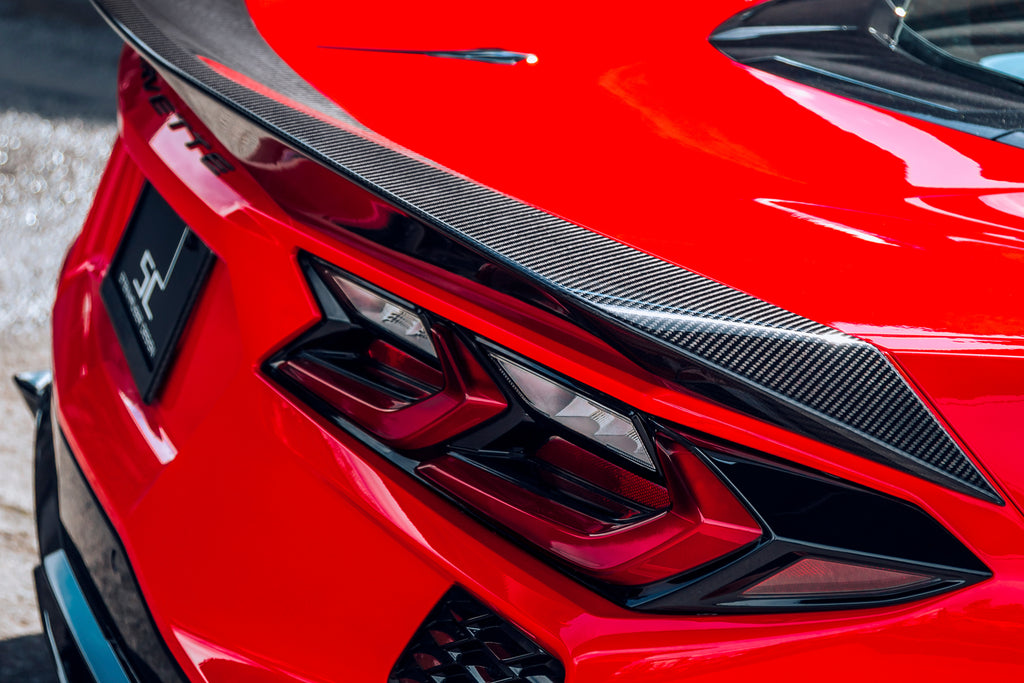 Steinhauser Design C8 Carbon Fiber Rear Blade Spoiler