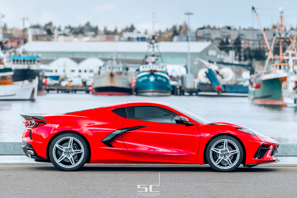 Steinhauser Design C8 Carbon Fiber Rear Blade Spoiler