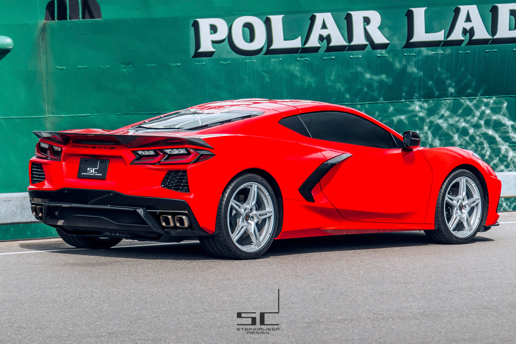 Steinhauser Design C8 Carbon Fiber Rear Blade Spoiler