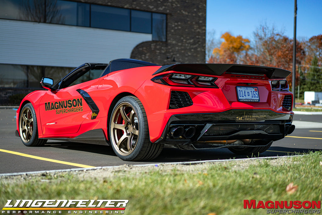 Steinhauser Design C8 Carbon Fiber Rear Blade Spoiler