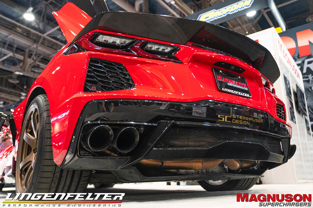 Steinhauser Design C8 Carbon Fiber Rear Blade Spoiler