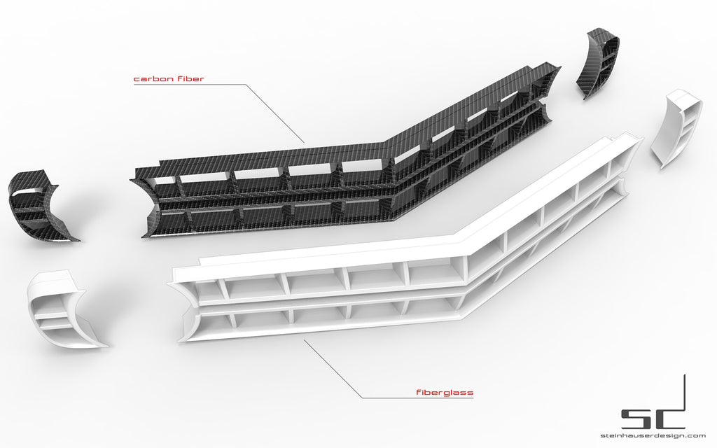 1969 Camaro - Carbon Fiber Grille